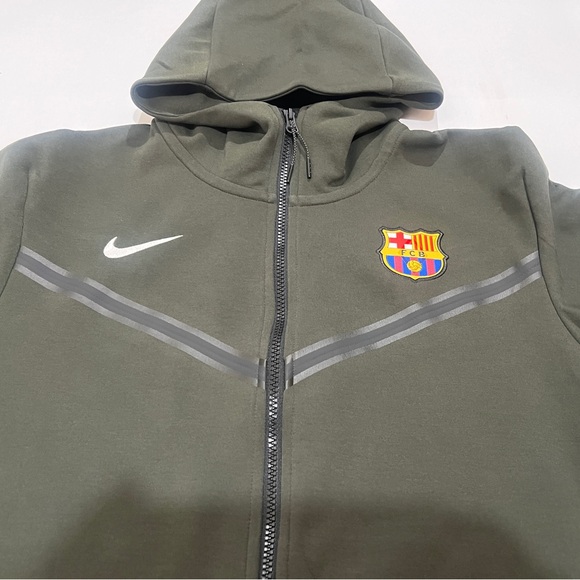 Nike x Barcelona FC, Tech Fleece, DV5554 355, Green - Picture 15 of 16